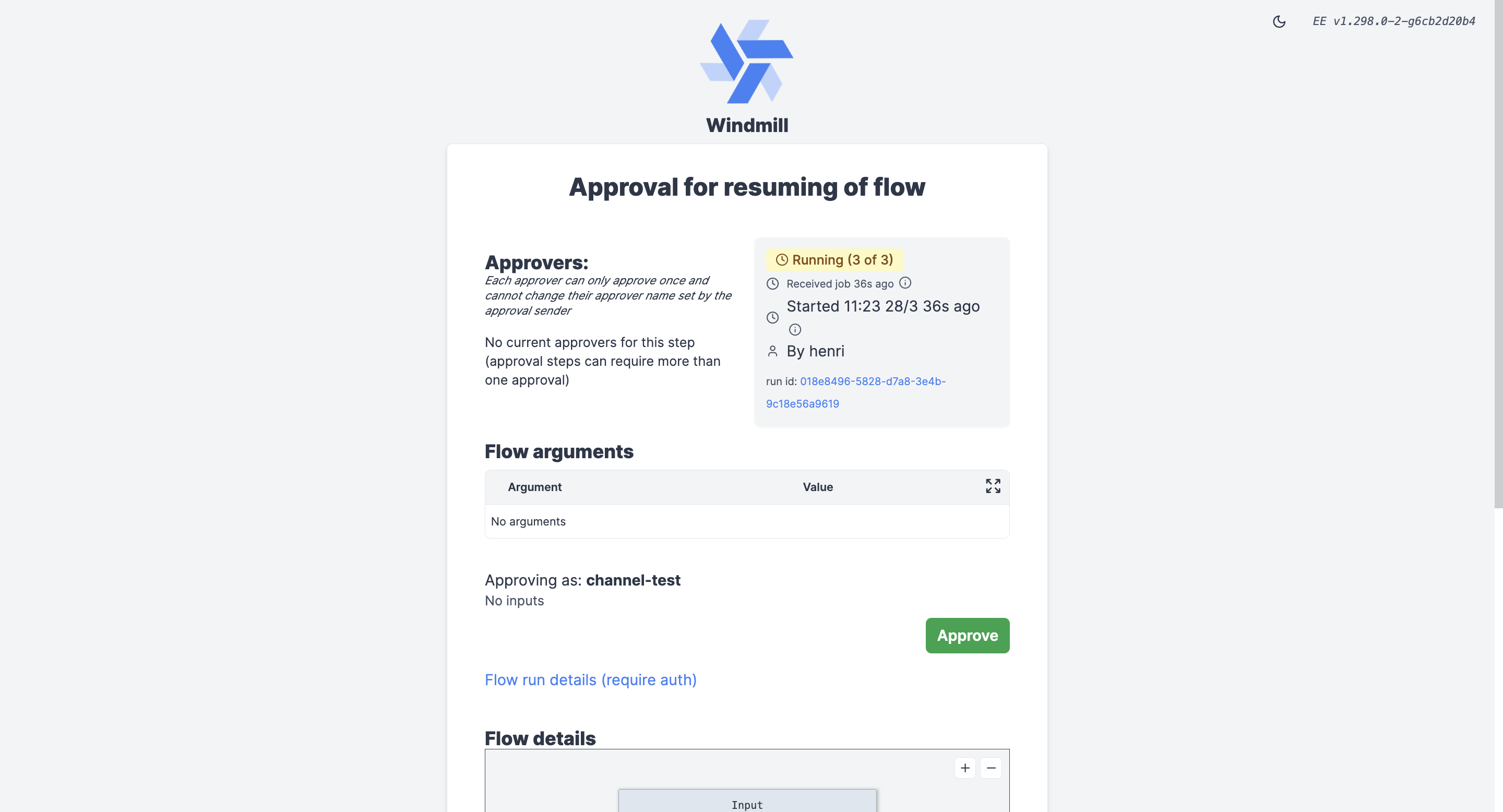 Hide cancel approval page Hide cancel approval page