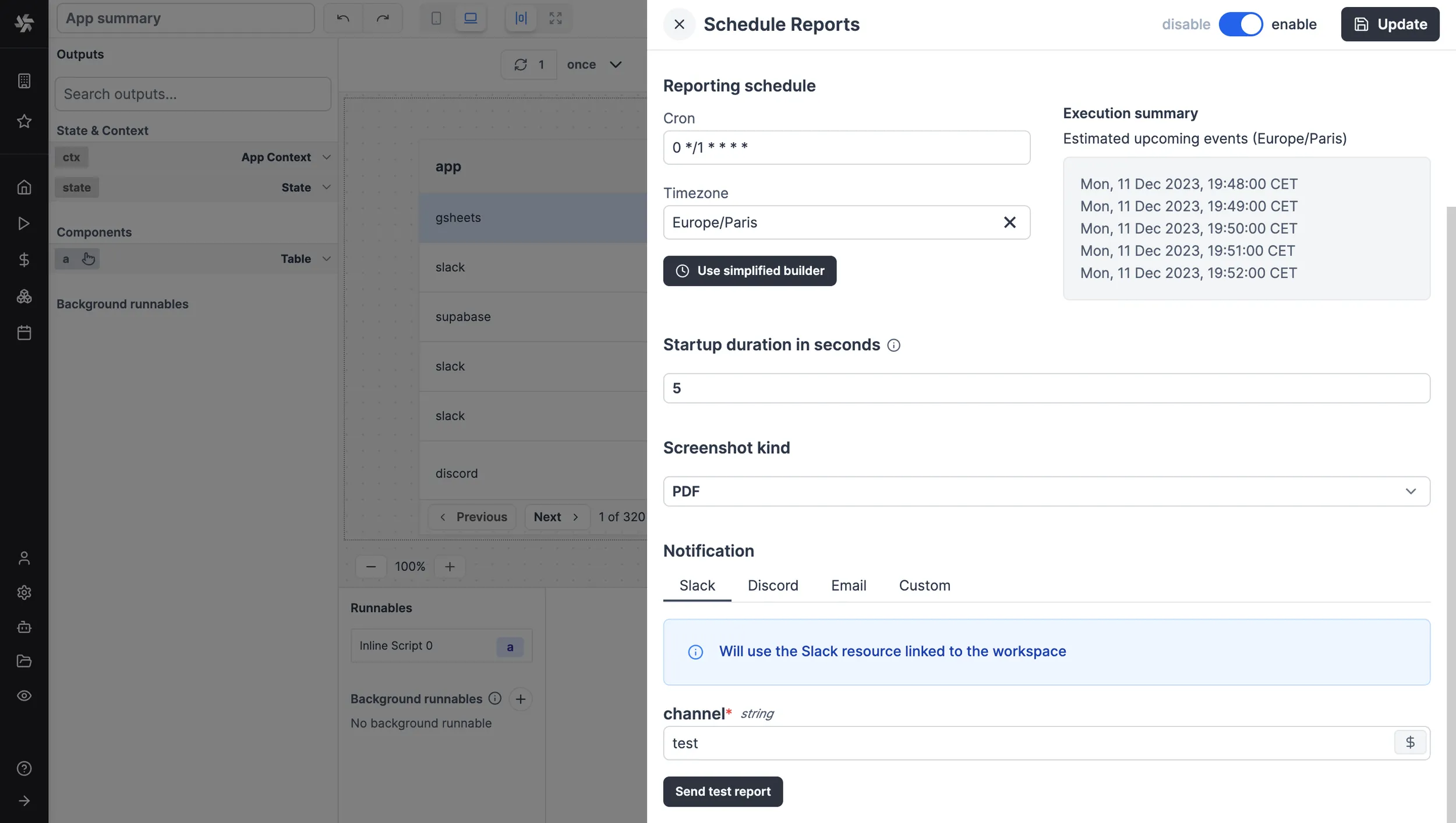 Report Notitications Report Notitications